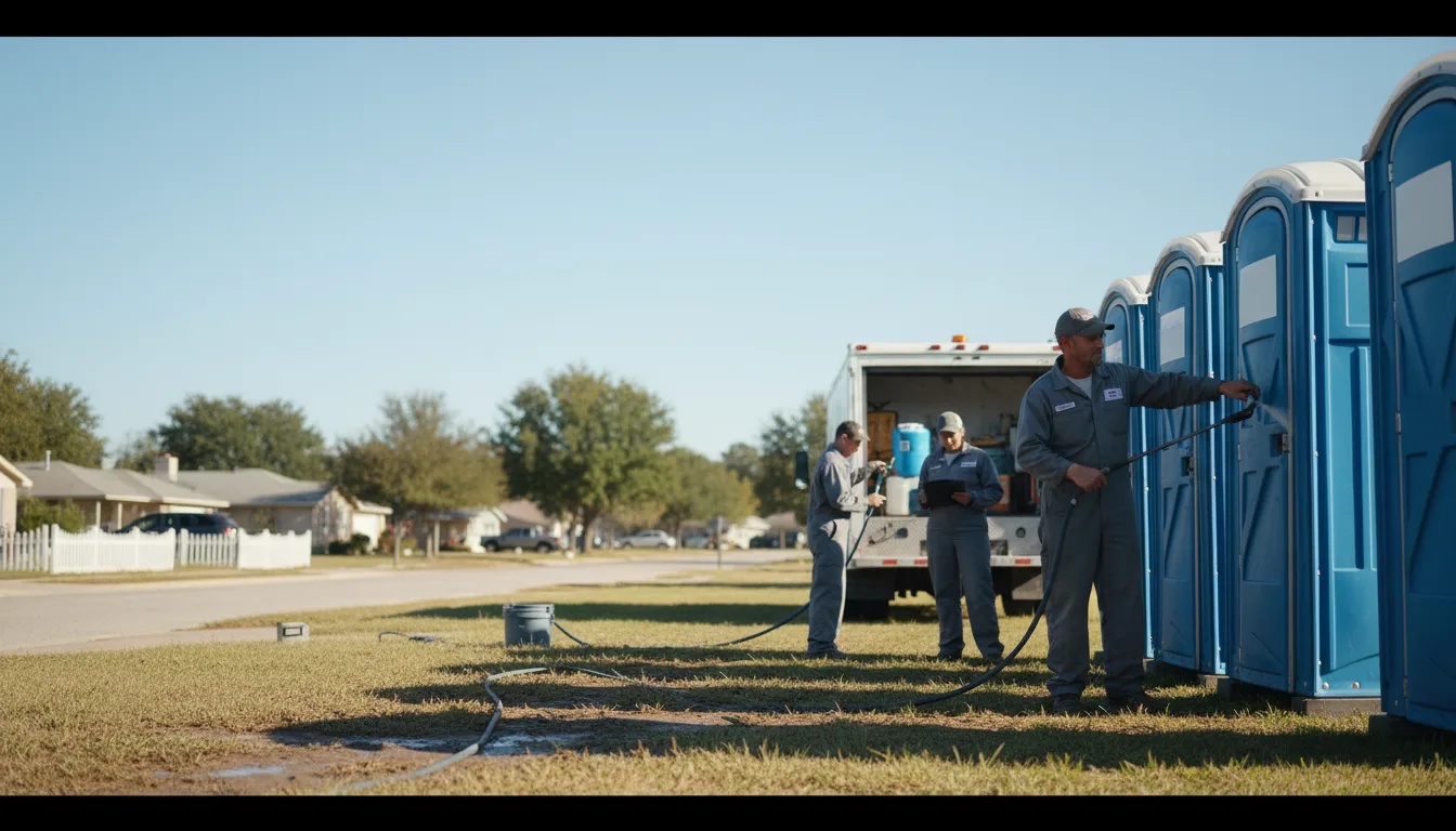 Long-Term Portable Toilet Rental in Clarkesville, GA near me